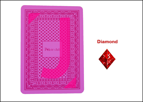 China Normal Size Poker Cheating Device / Plastic Playing Cards ISO 9002 Approved supplier