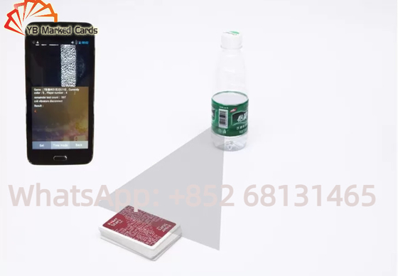 Mineral Water Bottle Invisible Mini Camera Scanning Transparent In Casino