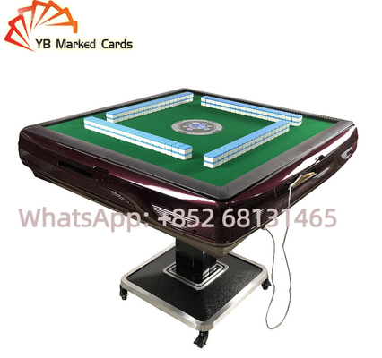 YB Automatic Mahjong Table Cheat Green Plastic Casino Gambling Devices