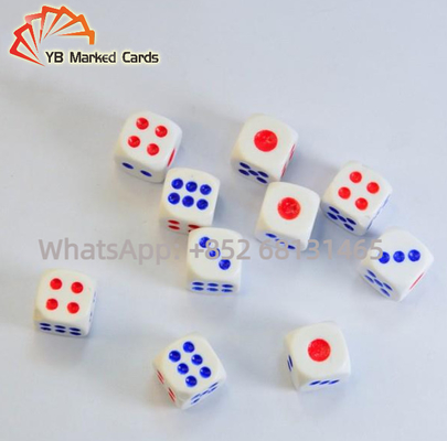 Opaque Acrylic Dice Cheating Device Remote Control Electronic Magic Dice