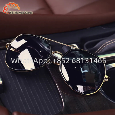 Luminous Marked Cards Glasses Gambling Cheaters Sunglasses For Magical Shows