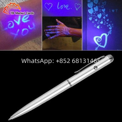 Plastic Spy Pen UV Light Ultraviolet Ink Magic Marker Pens For Secret