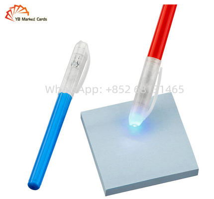 Plastic UV Luminous Ink Pens Laser Ink To Mark Playing Cards