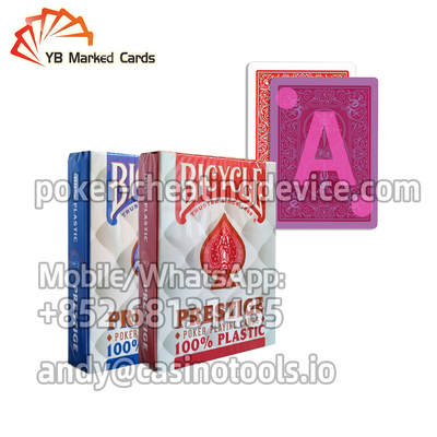Bicycle Prestige Infrared Invisible Ink Marked Cards For Poker Hand Analyzer