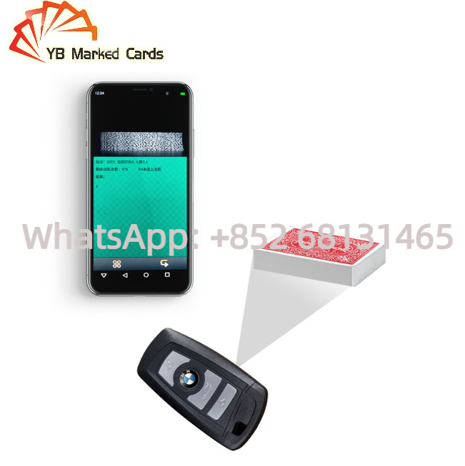 Magic Remote Control Poker Analyzer Device For 2 Decks barcode marked cards