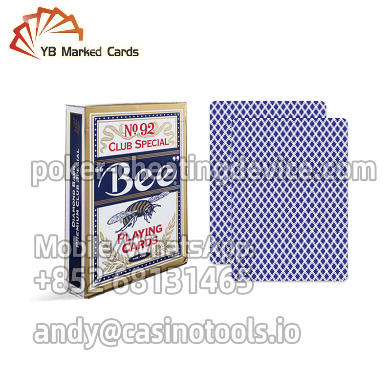 Makers Bee No.92 Barcode Marked Playing Cards For Poker Cheating Device