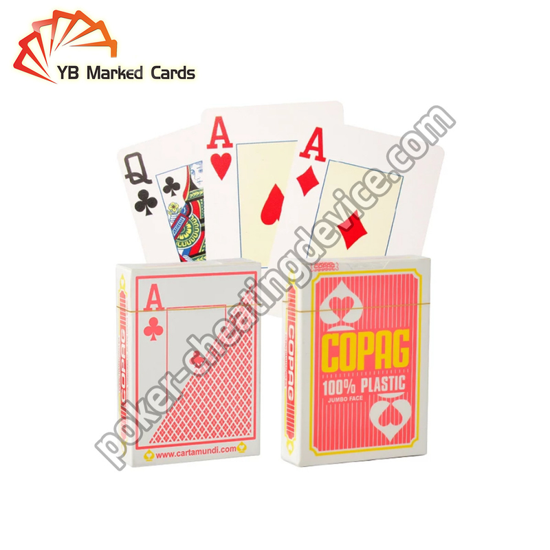 Copag Jumbo Face Playing Cards For Invisible Contact Lenses  ISO9001