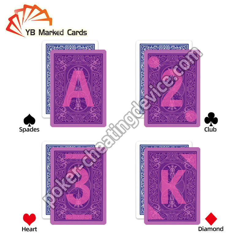 Durable Invisible Playing Cards Wear Resistant  0.2kg / Deck