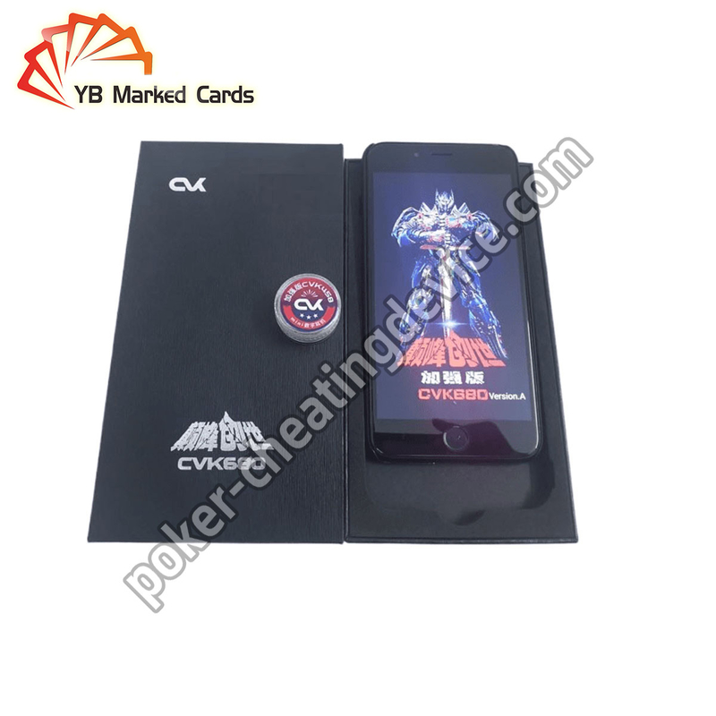 CVK 680 65cm Poker Cheating Analyzer For Casino Barcode Marked Cards