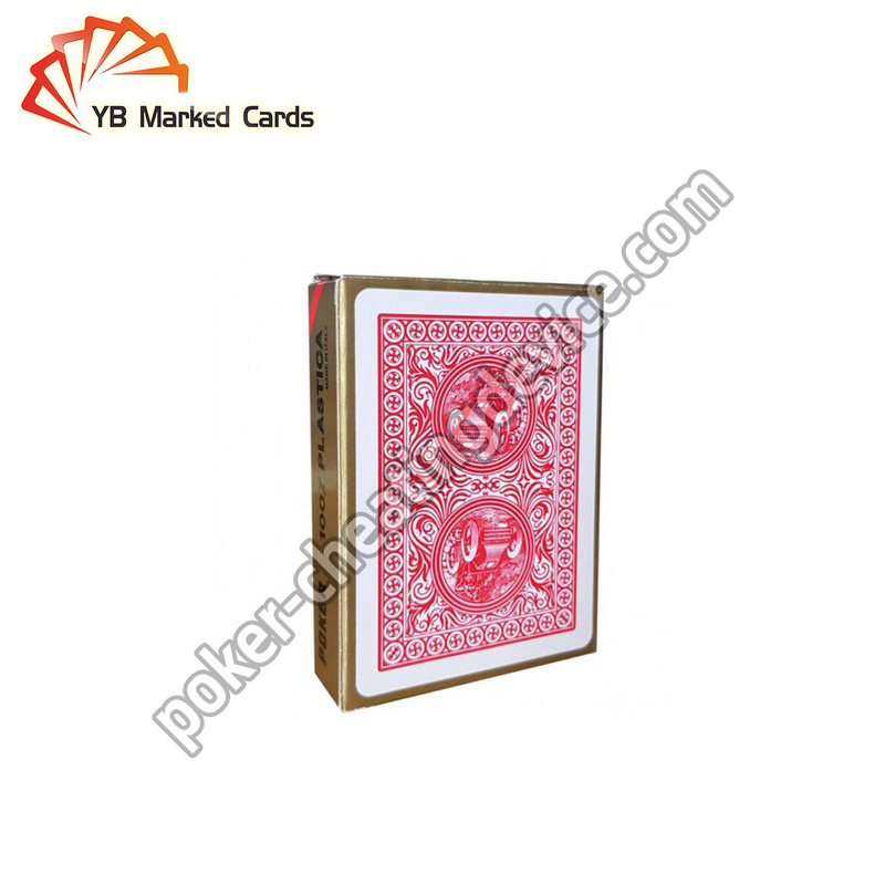 Modiano Golden Barcode Invisible Ink Marked Cards For Poker Scanning Device