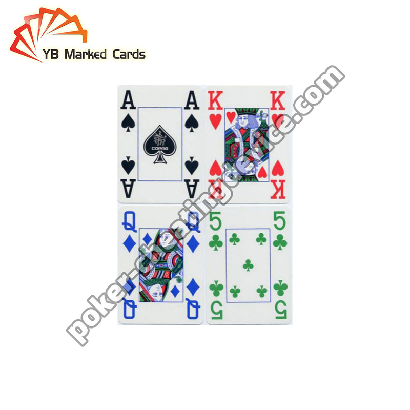 Copag 4 Color Invisible Ink Marked Cards Of Infrared Contact Lenses