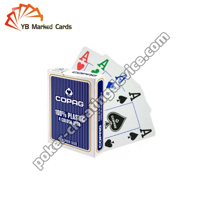 Copag 4 Color Invisible Ink Marked Cards Of Infrared Contact Lenses