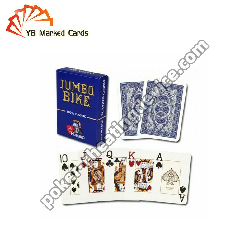 Modiano Juice Jumbo Bike Playing Cards Marked For Playing Cards Glasses