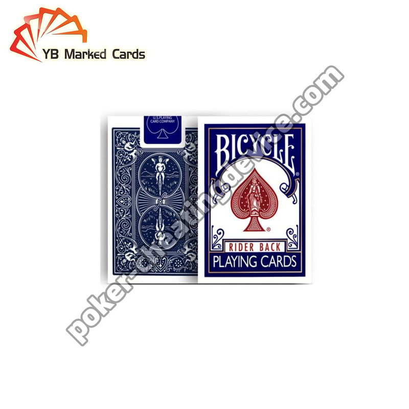 Bicycle Deck Secret Marked Playing Cards for Infrared Ink Contact Lenses
