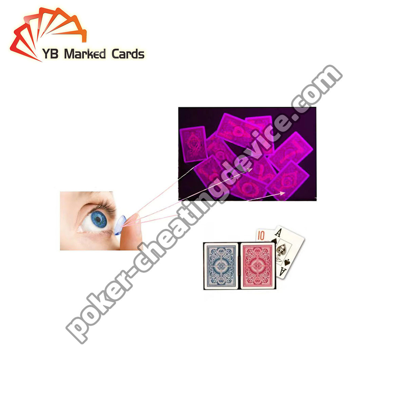 High Performance Back-Side Marked Cards Contact Lenses For Enhanced Gameplay