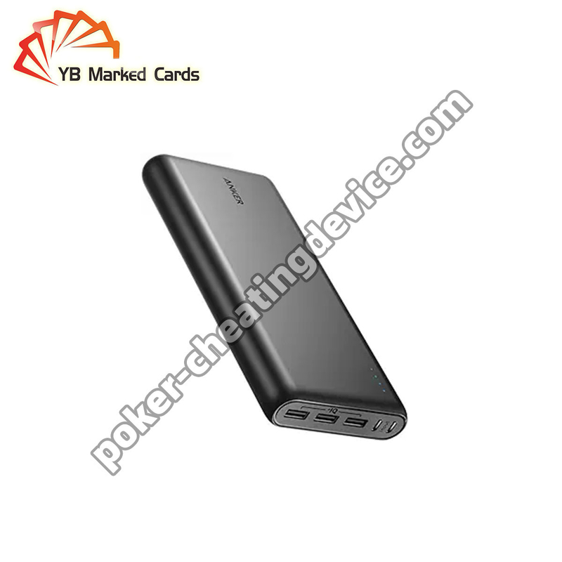 Power Bank Poker Camera Focus HD Lens for Dynamic Marked Cards