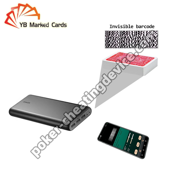 Power Bank Poker Camera Focus HD Lens for Dynamic Marked Cards