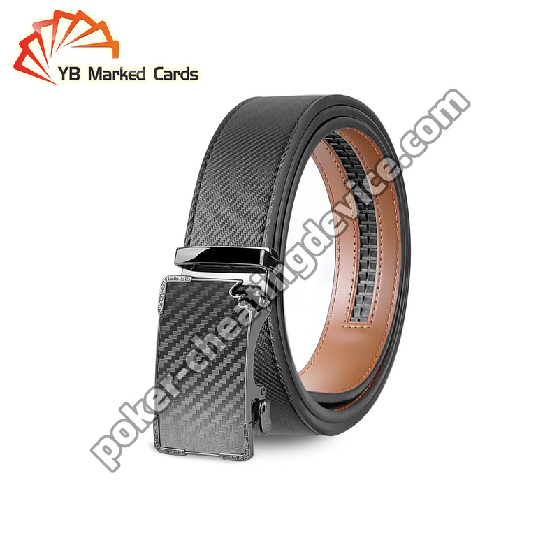 Leather Belt Cheating Scanner For Barcode Marked Deck With Poker Analyzer