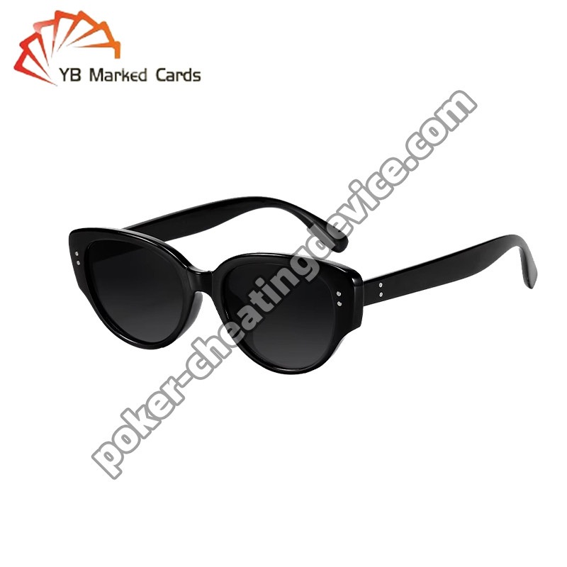 Dominate Poker with Marked Poker Cards Glasses for Hidden Marking Detection