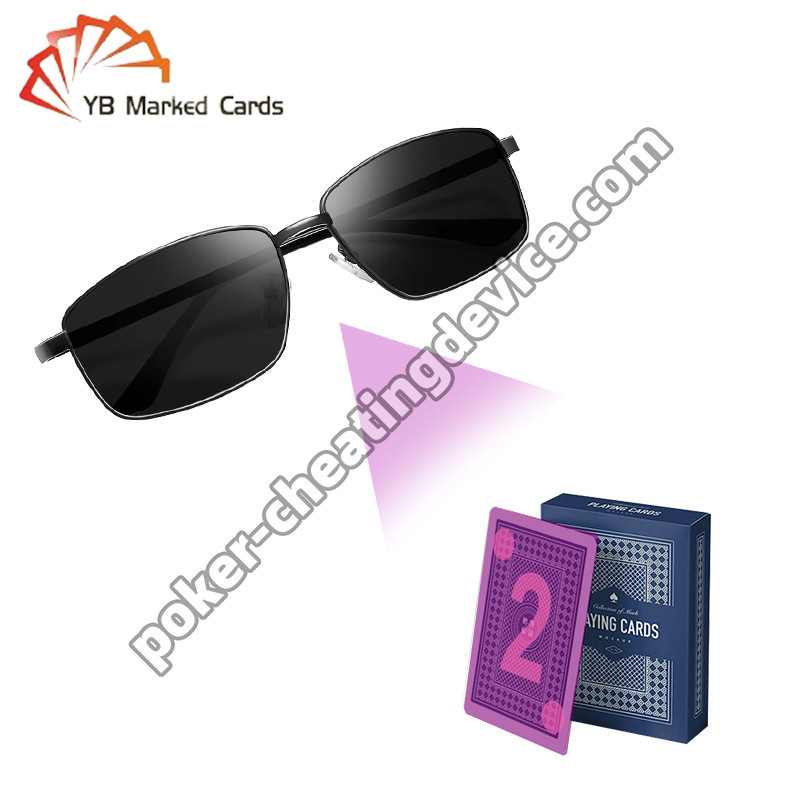 Master Poker Games with Invisible Ink Glasses for Marked Card Detection
