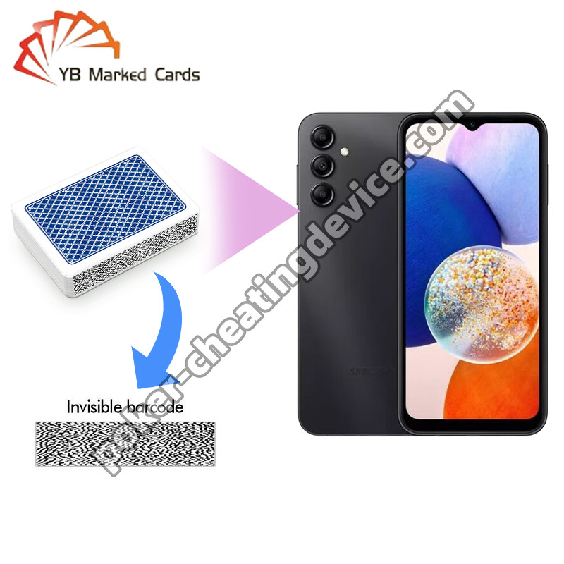 Samsung Galaxy A14 CVK 350 Marked Cards Analyzer for Instant Poker Results