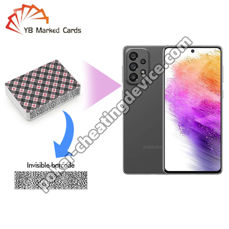 Samsung Galaxy A73 AKK K5 Poker Decks Analyzer For Barcode Marked Cards