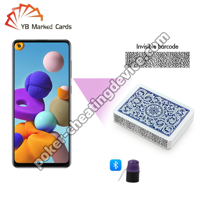 AKK A3 Samsung Galaxy A21s Cheat Cards Analyzer For Barcode Marked Playing Cards