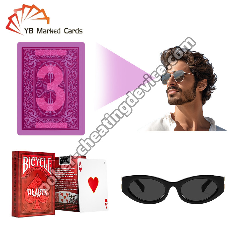 Bicycle Marked Deck Playing Cards Classic Heart War For Marked Cards Glasses