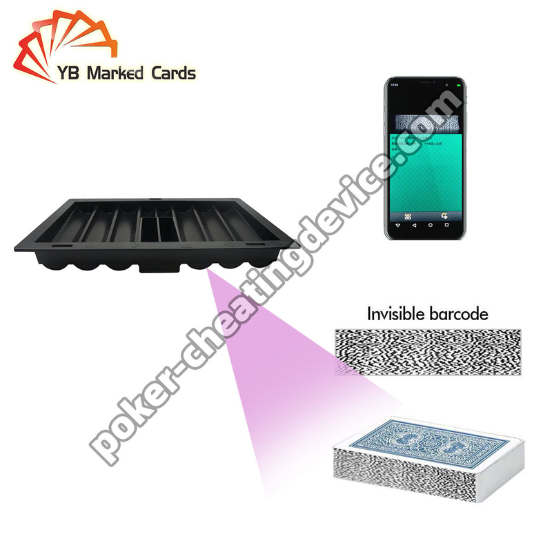 Chip Tray Hidden Poker Cheat Camera For Poker Winner Analyzer And Barcode Cards