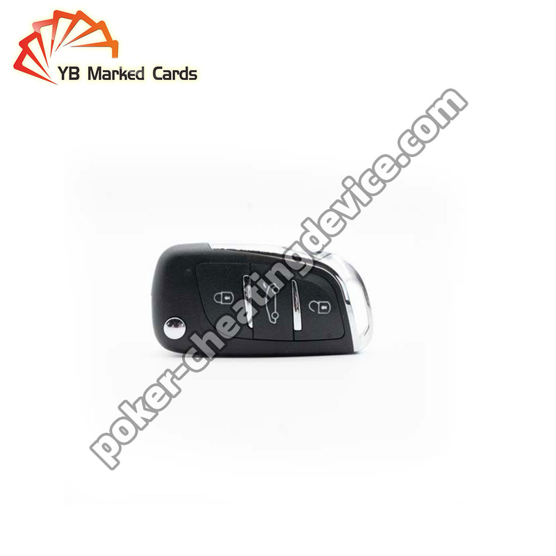 Car Keys Hidden Poker Scanning Camera For Poker Analyzer And Marked Barcode Decks