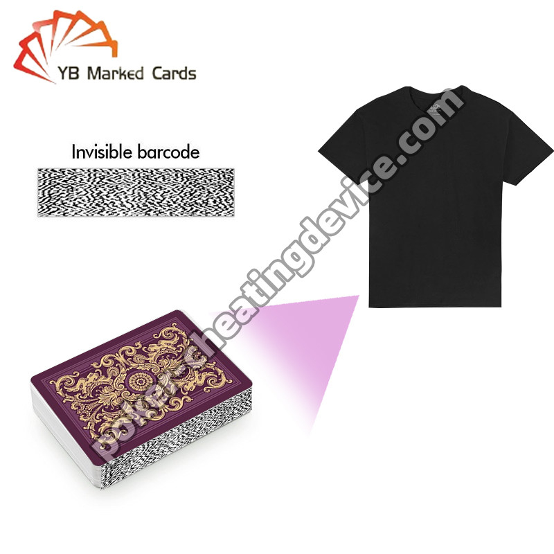 T-Shirt Poker Cards Scanner For Poker Card Analyzer And Barcode Marking Playing Cards