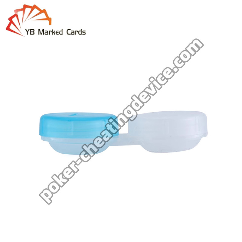 Invisible Infrared Contact Lenses For Casino Players Detect Marked Cards With Ease