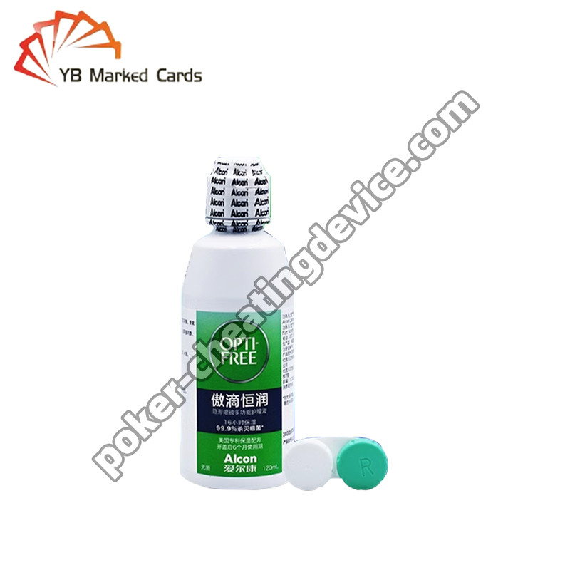 Infrared Contact Lenses For Poker Detection Detect Marked Cards With Ease