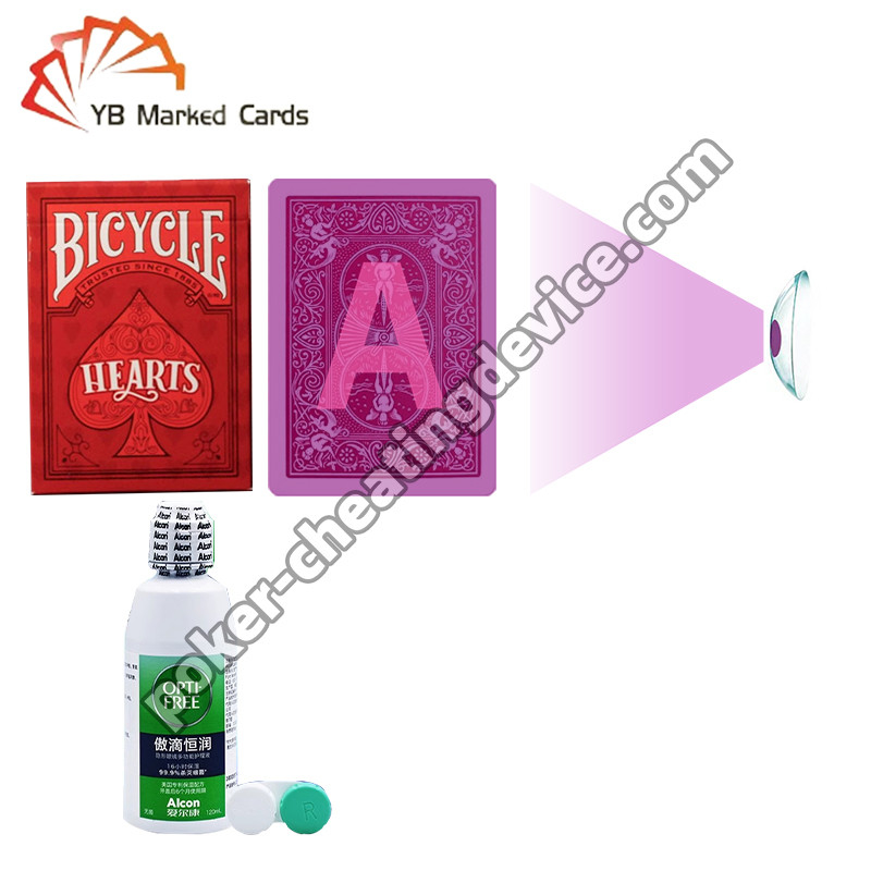 Infrared Contact Lenses For Poker Detection Detect Marked Cards With Ease