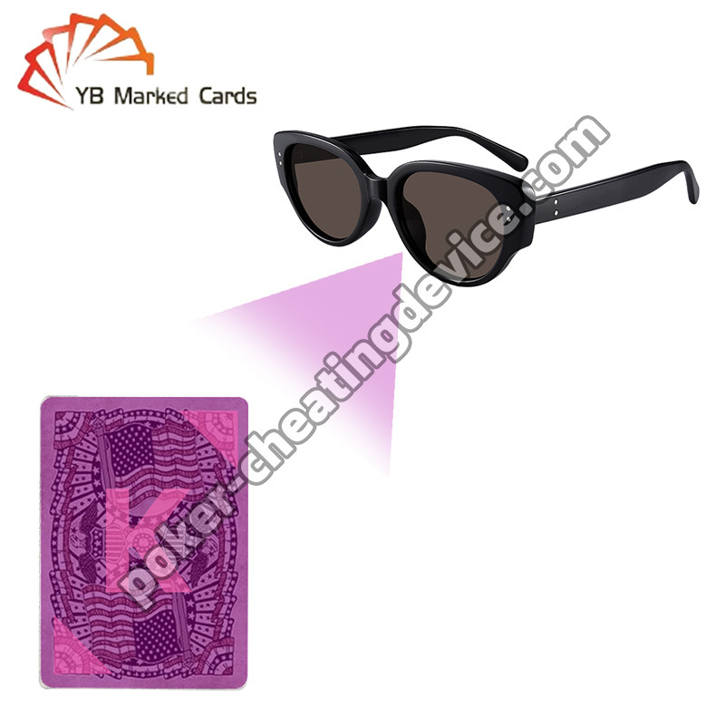 Marked Card Sunglasses Invisible Ink Glasses For Strategic Game Advantage