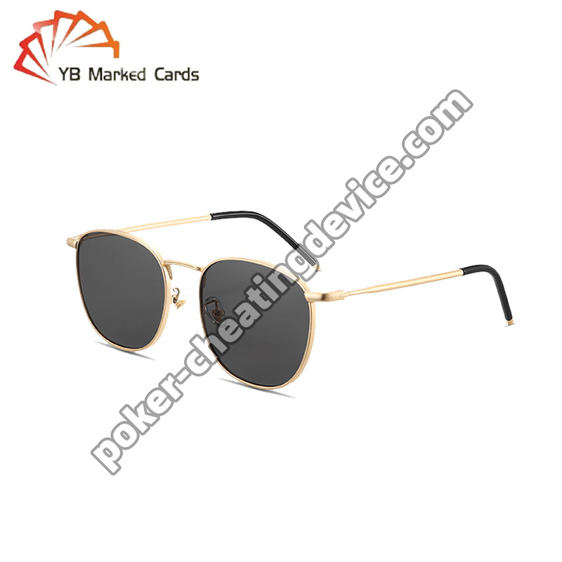 Marked Card Detector Glasses for Poker Discreet Black Frame Optical Grade Secure Advantage Precision Engineered for Unrivaled Card Detection