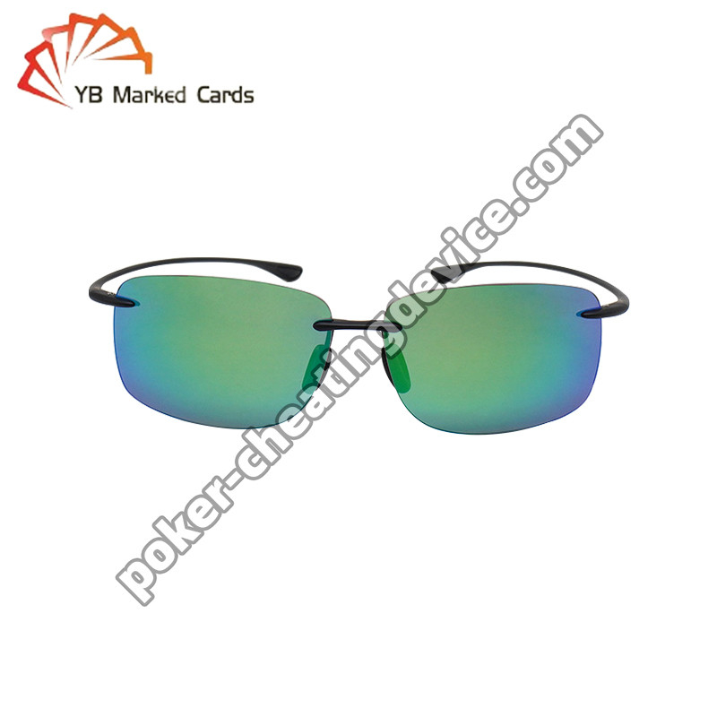 Metal Frame Cheating Glasses For Marked Cards Or Magic Tricks