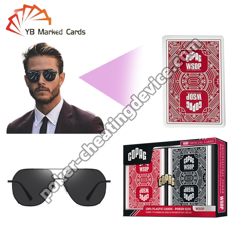 Invisible Ink Infrared Contact Lenses For Marked Poker Deck See The Unseen