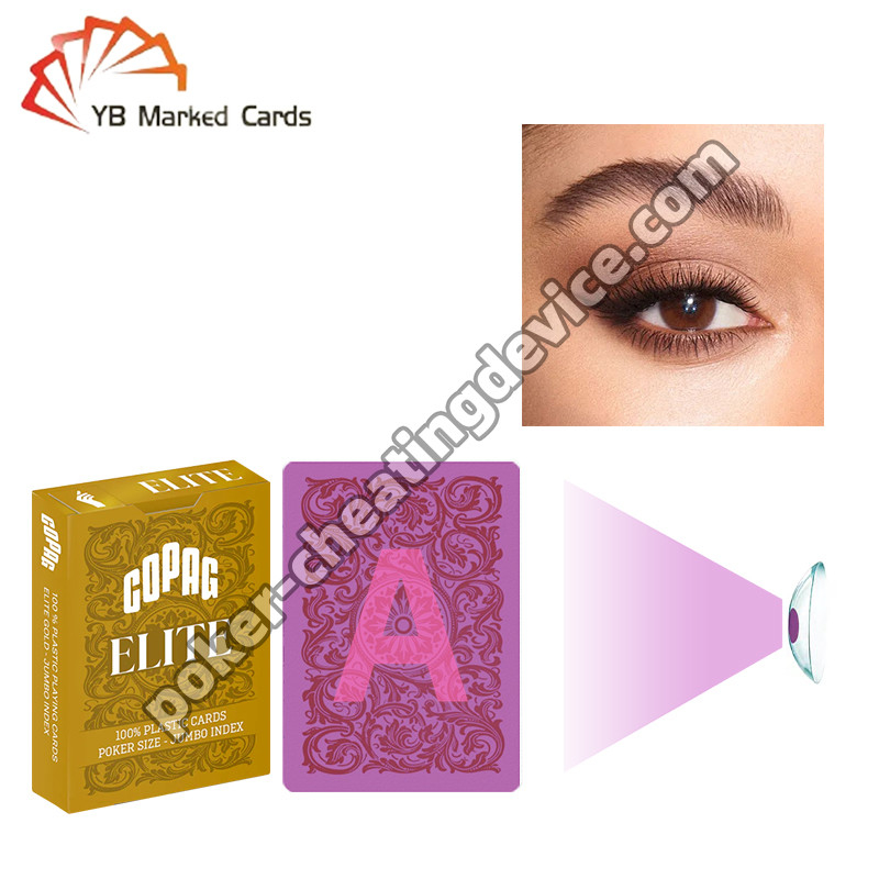 Infrared Ink Contact Lenses For Marked Decks See Marked Cards Instantly