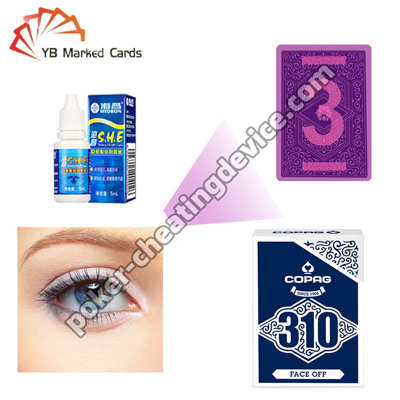 IR Contact Lenses For Invisible Ink Marked Cards Detect Invisible Ink In Poker