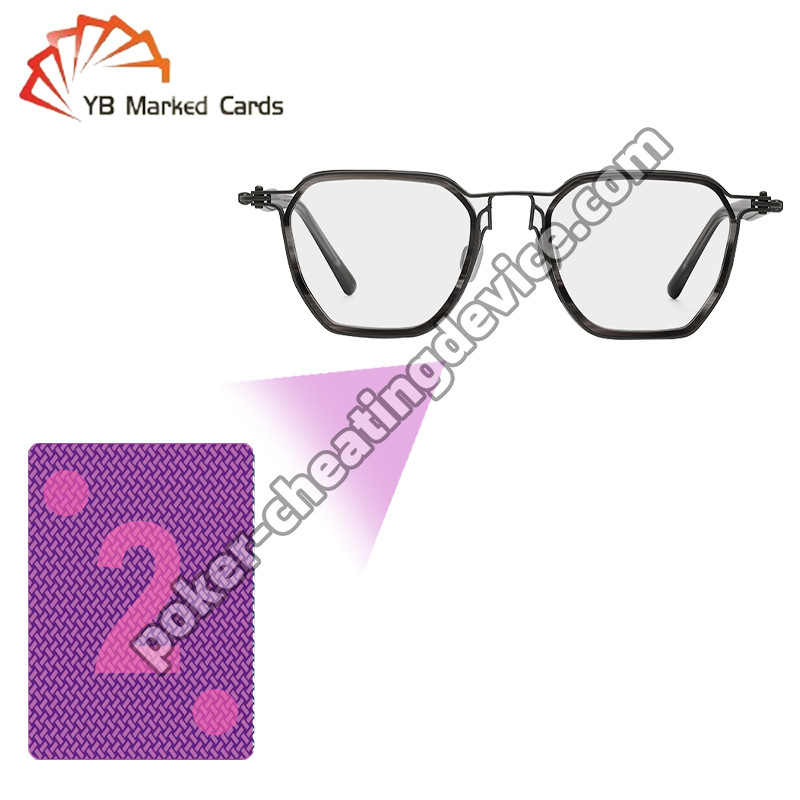 Invisible Ink Clear Glasses For Marked Poker Cards – See The Unseen!