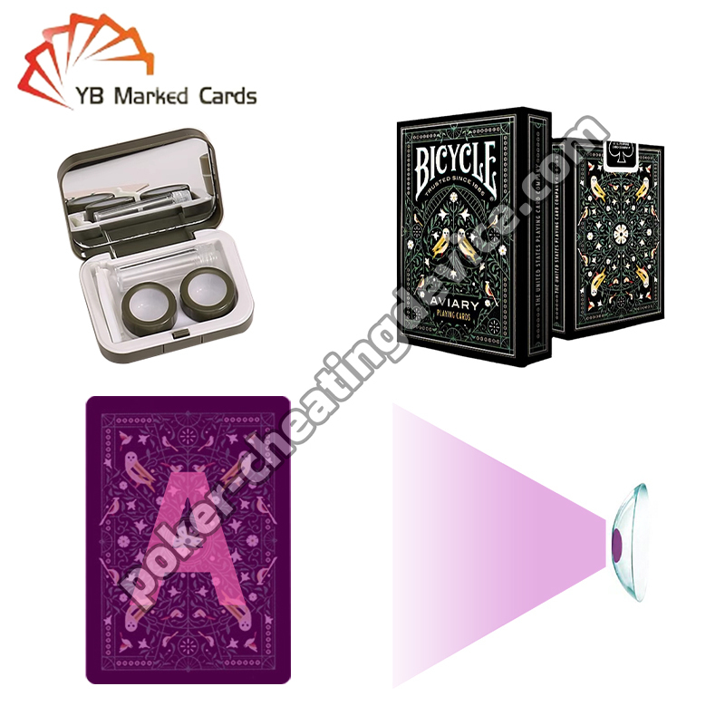 X-ray Contact Lenses For Marked Poker Decks – The Ultimate Cheating Tool