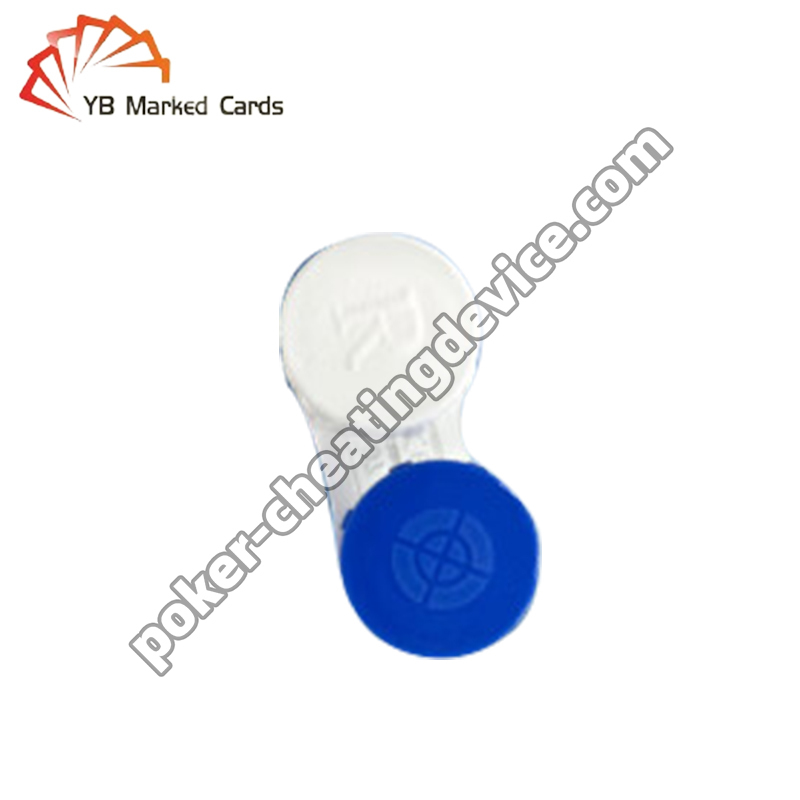 Infrared Contact Lenses with 100% Detection Accuracy and Water Content ≥ 50% for Poker Cheating