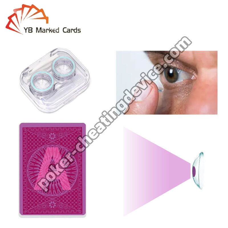 X Ray Playing Cards Contact Lenses for Invisible Ink Marked Cards