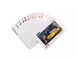 Deck Blank Poker Cheating Device Custom Printed Playing Cards 57*87mm