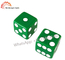 12 / 14 / 16mm 6 Sided Dice Green Plastic Electric Shaker Cup Induction Dice