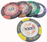 Acrylic RFID Casino Poker Chip Printed 13.56MHz Casino Cheating Devices