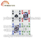 Washable 4 Colour Poker Barcode Marked Cards For Poker Cheating Devices