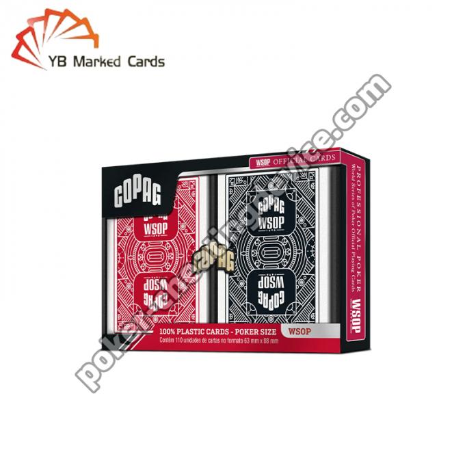 Invisible Ink Infrared Contact Lenses For Marked Poker Deck – See The Unseen!