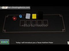 Black Poker Cheating Device Wallet Camera Poker Cheat Tools For Analyzing